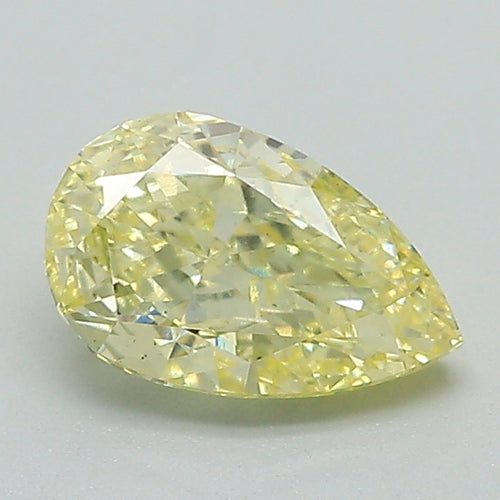 1 ct Fancy Intense Yellow Pear Modified Brilliant VS2