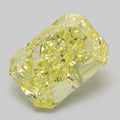 2 ct Fancy Intense Yellow Cut Cornered Rectangular Modified Brilliant VVS 2