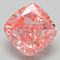 4.5 ct Fancy Vivid Pink Square Cushion Modified Brilliant VVS 2