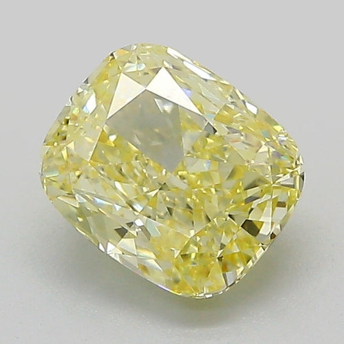 1.5 ct Fancy Intense Yellow Cushion Modified Brilliant SI 1