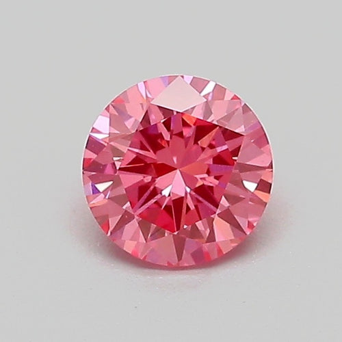 0.5 ct Fancy Vivid Pink Round Brilliant VS1